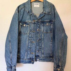 SOLD Old Navy Classic Blue Jean Jacket Blue casual